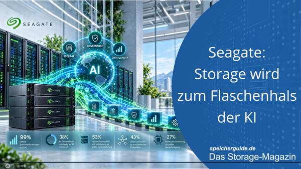 Seagate: Storage wird zum Flaschenhals der KI