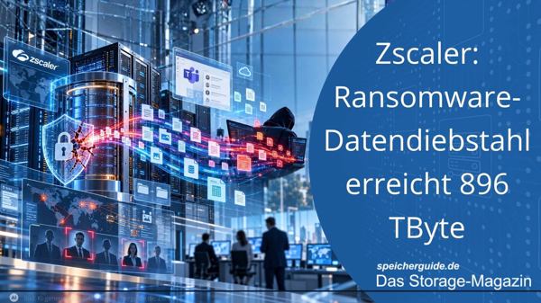 Zscaler: Ransomware-Datendiebstahl erreicht fast 900 TByte