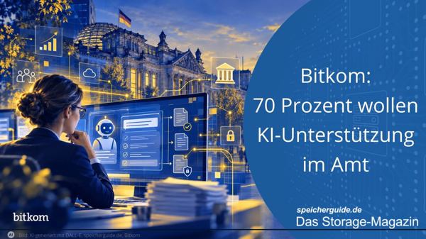 Bitkom: 70 Prozent wollen KI-Unterstützung im Amt