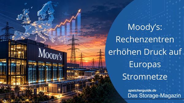 Moody’s: Rechenzentren erhöhen Druck auf Europas Stromnetze