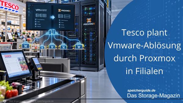 Tesco plant Vmware-Ablösung durch Proxmox in Filialen