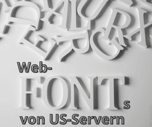 Datenschutz: Schadenersatz wegen dem Einsatz von Webfonts