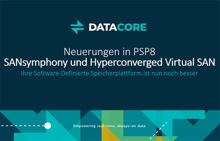 Datacore: PSP8-Upgrade für Sansymphony & Virtual SAN