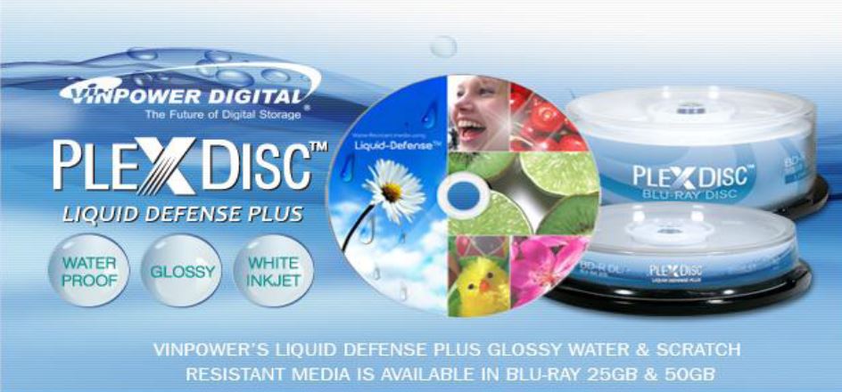 »Plexdisc«-Serie entspricht dem gleichen hohen Qualitätsstandard wie dem von Taiyo Yuden (Bild: Vinpower)
