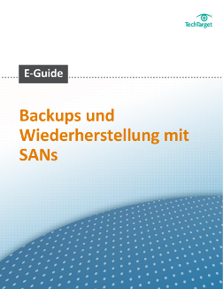 Backups und Wiederherstellung mit SANs
