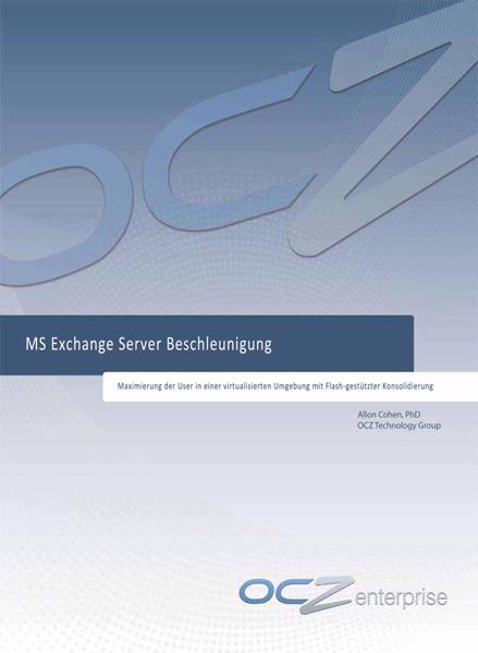 OCZ: MS Exchange-Server konsolidieren und beschleunigen